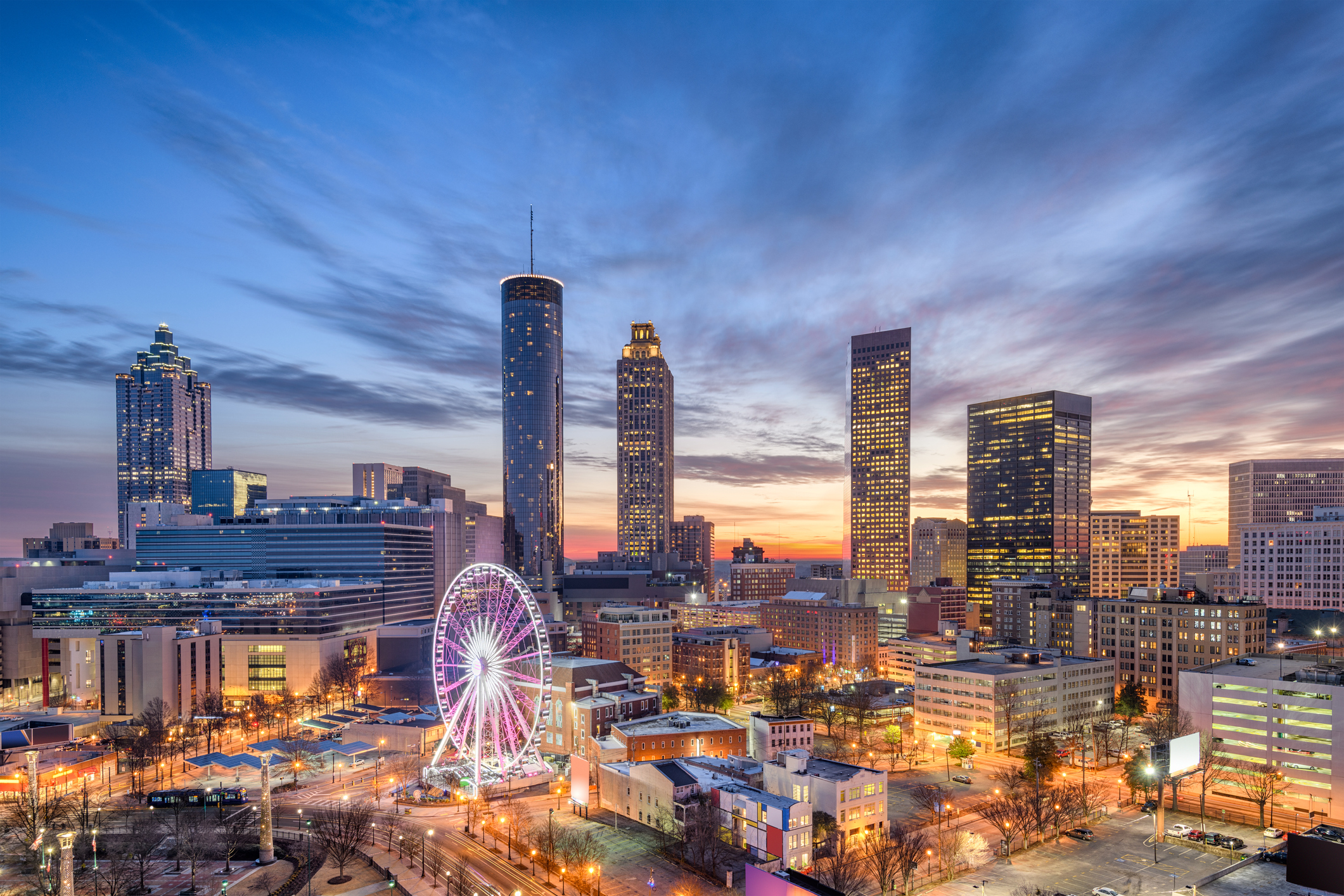View of Downtown Atlanta, GA